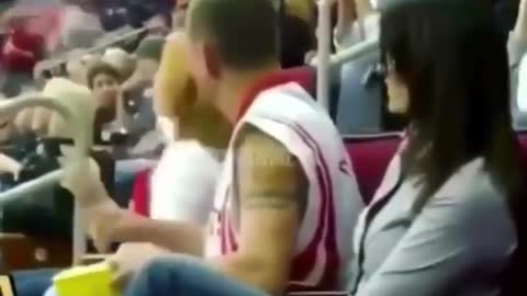 Kiss Cam Fail 😂😂 #funny Videos