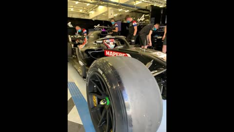 F1 2022 18 inch tyres developmental testing