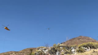 Utah Wild Fires Three Helicopters Fill Up