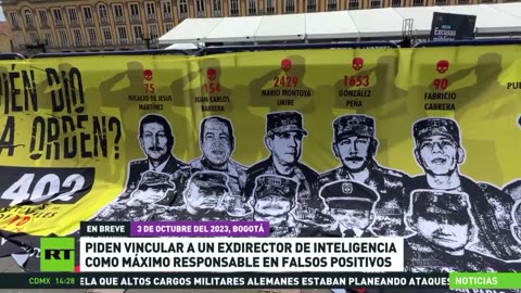 Colombia: Piden vincular a un exdirector de inteligencia como máximo responsable en falsos positivos