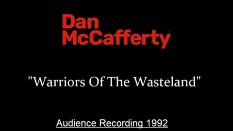 Dan McCafferty - Warriors Of The Wasteland (Live in Glasgow, Scotland 1992) Audience
