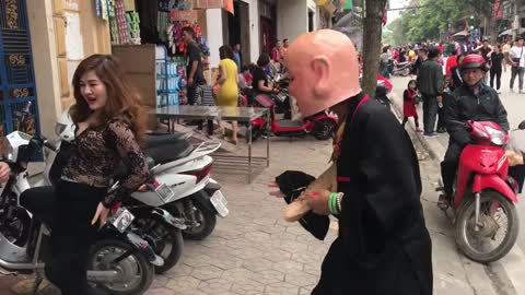 Vietnamese traditional game - Masks