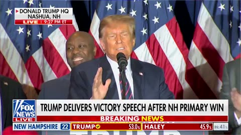 President Trumps full victory speech in New Hampshire