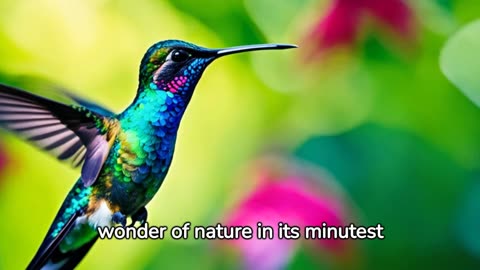 "The Graceful Flight of Hummingbirds - A Slow-Motion Spectacle" "Jewels of the Sky"