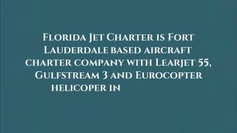 • aircraft charter