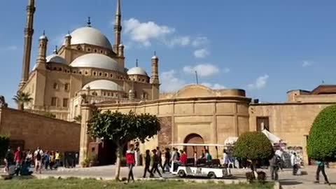 Muhammad Ali Mosque in the Citadel in Egypt