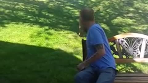 Dog Doesn't Recognize Owner After Weight Loss Until He Sniffs Him