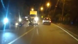 Conductor en aparente estado de embriaguez arrolló a motociclistas en el Norte de Bucaramanga