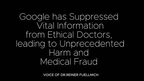 Dr. Rainer Fuellmich resuming speach