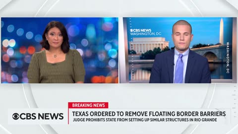 Judge orders Texas to remove border buoys