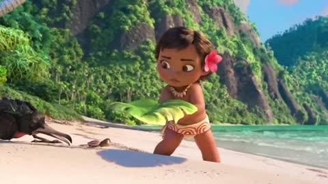 Baby Moana Lends a Helping Hand | Moana