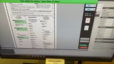 Dominion Voting Software in Action (EASY VOTE MANIPULATION)