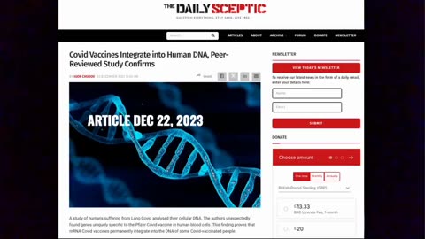 PROOF OF POISONATION INTEGRATION INTO HUMAN DNA (SHARE)