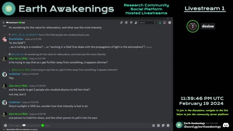 Earth Awakenings - Livestream 1 - #1443