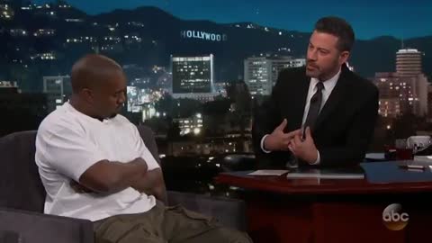 Kimmel drills Kanye West about Donald Trump’s policy of separating children at border