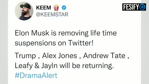 Elon Musk Is Bringing Back Andrew Tate & Donald Trump To Twitter
