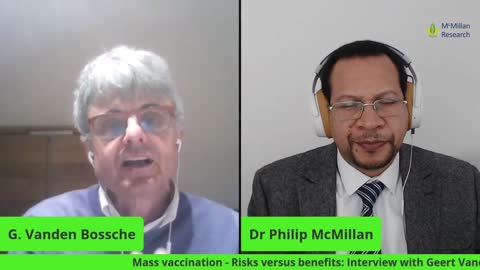 Vaccination in a Pandemic - Benefits versus Risks: Interview with Geert Vanden Bossche
