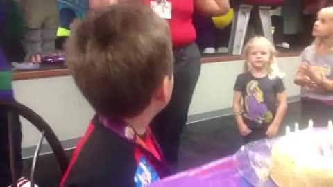 Noah Cameron Watson birthday at Chucky Cheese