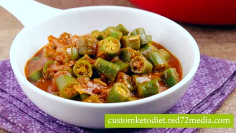 Easy Keto Diet Recipe Okra Curry