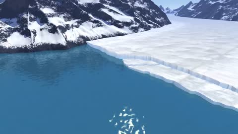 how ice mountain melt Canada