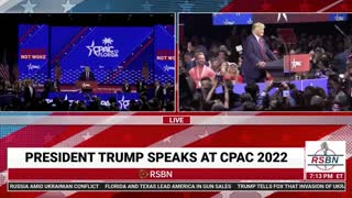 Trump makes his appearance at CPAC