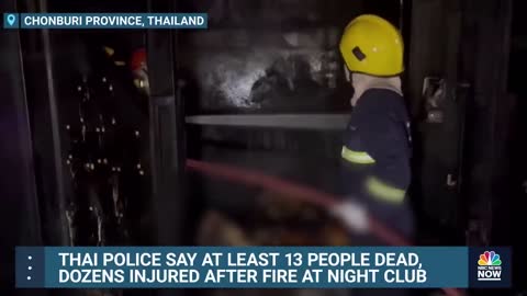 At Least 13 Dead, Dozens Injured In Thailand Night Club Fire