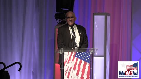 Dr. Peter Pry at the WeCANact Liberty Conference 2021