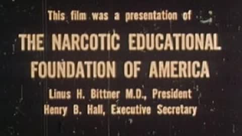 NARCOTICS | OLD B&W MOVIE PRODUCED FOR POLICE (1951)