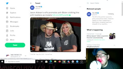Jason Aldean's wife gets backlash after using kids to promote her anti-Biden clothing line
