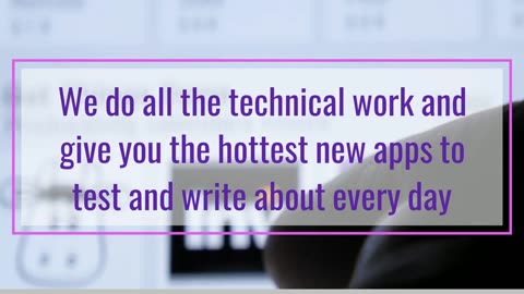 MAKE $25 - $50 PER HOUR WRITING REVIEWS OF APPS ON YOUR PHONE OR TABLET