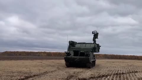 Tor-M2 anti-aircraft missile system on combat missions in the Kupyansk direction