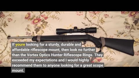 Skim Feedback: Vortex Optics Hunter Riflescope Rings