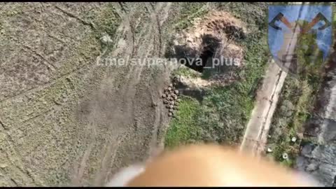 Ukrainian drone destroys mines of Russian invaders and Itself too