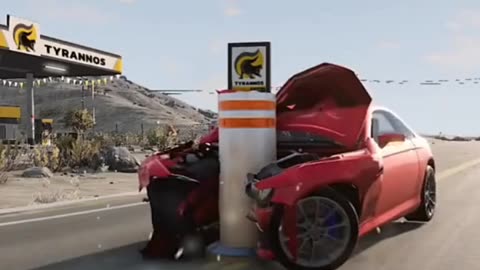 car speed damage test