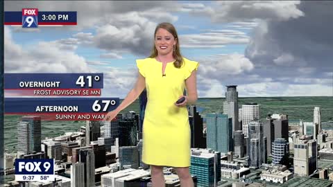 Meteorologist multiplies on screen during graphics glitch _ FOX 9 KMSP -