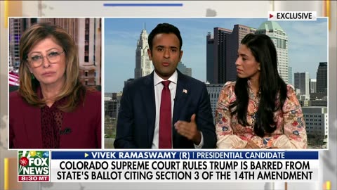 Vivek Ramaswamy pulls name from Colorado ballot in Trump solidarity (Dec 24, 2023)