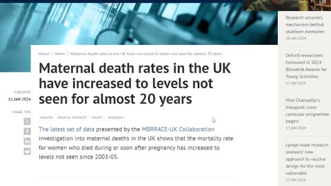 Child deaths, Maternal deaths, Excess deaths, Strokes, Heart attack. HOW MUCH MORE!!!!!