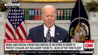 Biden Speaks After Death Of ISIS Leader