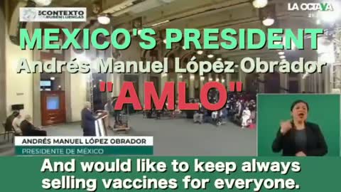 #Messico Il presidente Obrador: "Dobbiamo sapere se i vaccini sono necessari o no".