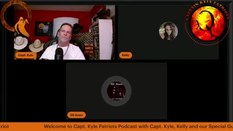 Capt Kyke and Kelly with SG Anon - QNews Patriot visits with latest updates!