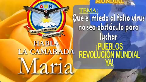 01-05-2023 Que el miedo al falso virus no sea obstáculo para luchar ¡PUEBLOS REVOLUCIÓN MUNDIAL YA!