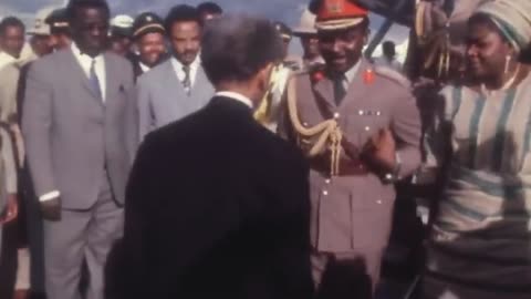 Emperor Haile Selassie Welcomes African Leaders To The 10th OAU Summit - May 1973- Addis Ababa