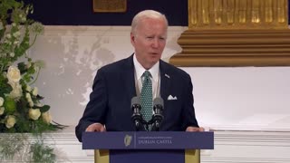 O THANKS, JOE! Biden Tells Ireland 'Let's Go Lick the World' in Bizarre Rant [WATCH]