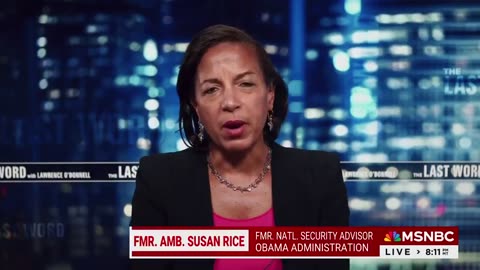 Deep State Susan Rice Goes On MSNBC To Drop New 'We Fear Trump' Talking Points