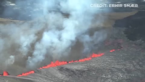 WATCH: Fagradalsfjall Volcano in Iceland begins erupting