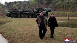 North Korea's state TV airs video of new missile launch