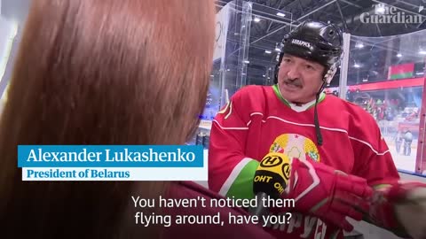 Belarus president plays ice hockey saying 'there is no coronavirus here'