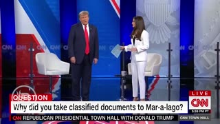 TRUMP vs. CNN Town Hall Interview Debate May 2023