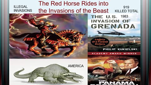 The Red Horse Rides into the Invasions of the Beast!