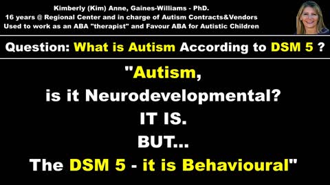 AUTISM, BEHAVIORAL OR NEURODEVELOPMENTAL - #DSM5 , UNFAIR HEARING REGIONAL CENTER, CA